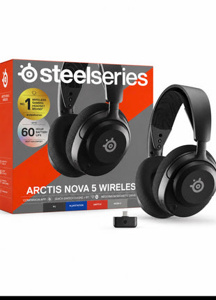 SteelSeries Arctis Nova 5 Wireless – Casque Gaming Sans Fil Noir