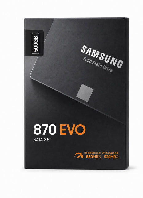SSD Interne Samsung 870 EVO SATA 2,5 pouces – 500 Go / 1 To