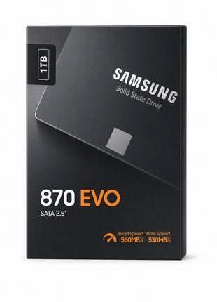 SSD Interne Samsung 870 EVO SATA 2,5 pouces – 500 Go / 1 To