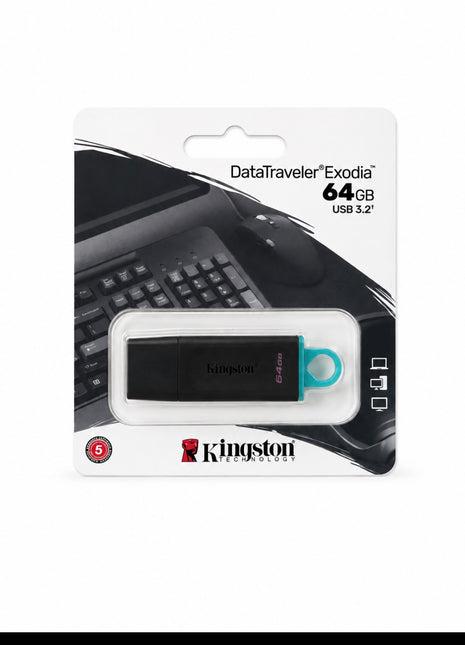 Clé USB Kingston 64 / 128 / 256Gb